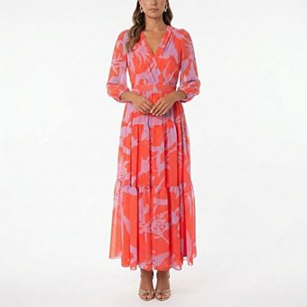 Women's Taylor V-Neck Tiered Maxi Dress