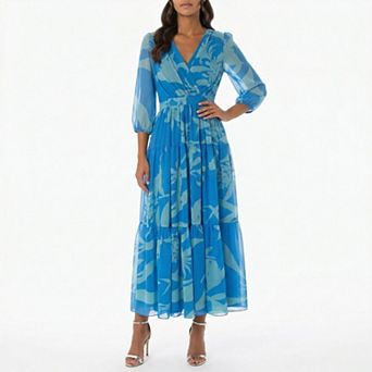 Women's Taylor V-Neck Tiered Maxi Dress