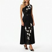 one shoulder dresses for juniors Chiffon One-Shoulder Junior Bridesmaid Dress