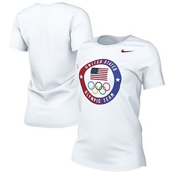 Women's Nike ACG White Team USA Puck T-Shirt