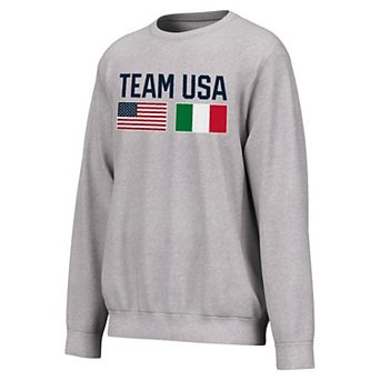 Men's Outerstuff Heather Gray Team USA MiCo Sweatshirt