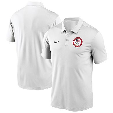 Men's Nike White Team USA Dri-FIT Victory Polo