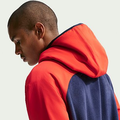Men's Nike ACG Navy Team USA Polartec Wolf Tree Full-Zip Hoodie