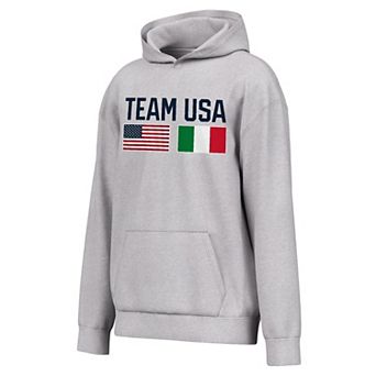 Men's Outerstuff Heather Gray Team USA MiCo Hoodie