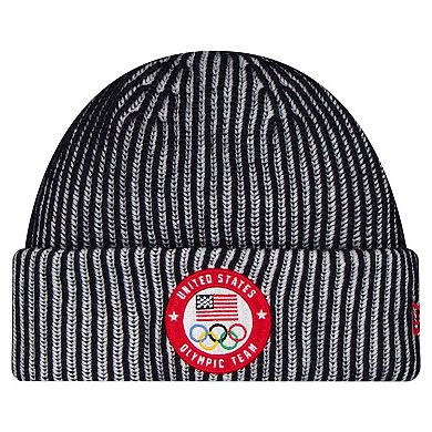 Men's New Era Navy Team USA Cuffed Knit Hat