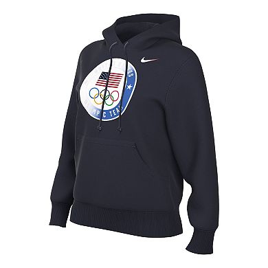 Women's Nike ACG Navy Team USA Phoenix Fleece Hoodie