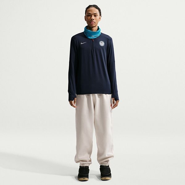 Men's Nike ACG Navy Team USA Element Dri-FIT Half-Zip Pullover