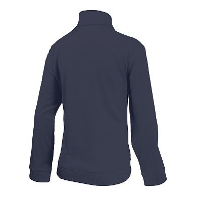 Youth Nike Navy Team USA Therma-FIT Quarter-Zip Pullover