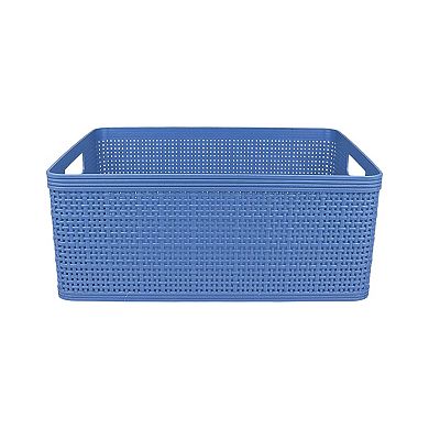 Belle Maison Medium Rectangular Bin 4-Pack Set