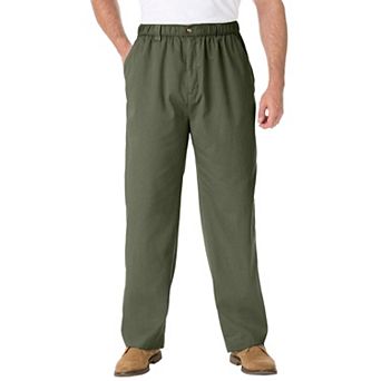KingSize Men's Big & Tall Knockarounds Full-Elastic Waist Pants