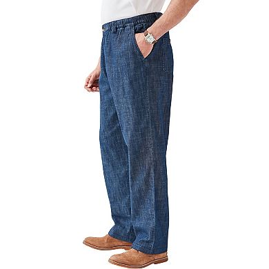 KingSize Men's Big & Tall Knockarounds Full-Elastic Waist Pants