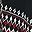 Black Fairisle Border