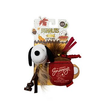 Meow Peanuts Snoopy & Festive Cup 2-Pack Cat Toys