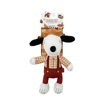 Peanuts Snoopy Scarecrow Plush Pet Toy