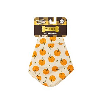 WOOF® Pumpkin Pet Bandana
