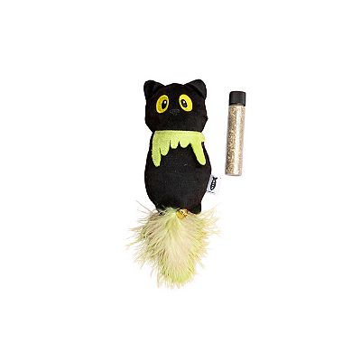 Meow Cat Cauldron Refillable Catnip Plush Toy