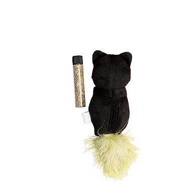 Meow Cat Cauldron Refillable Catnip Plush Toy