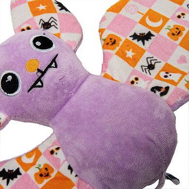 WOOF® Spikey Bat Plush Pet Toy with Squeaker