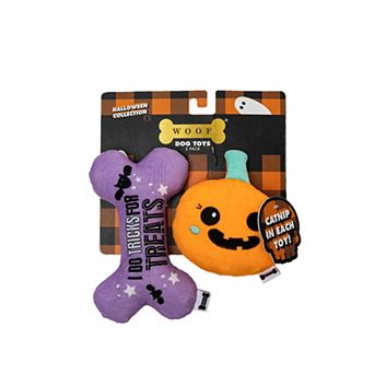 WOOF® 2 pc Halloween Bone Plush Toys