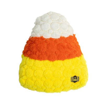 Bite Force Durable Candy Corn Plush Dog Toy