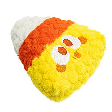 Bite Force Durable Candy Corn Plush Dog Toy