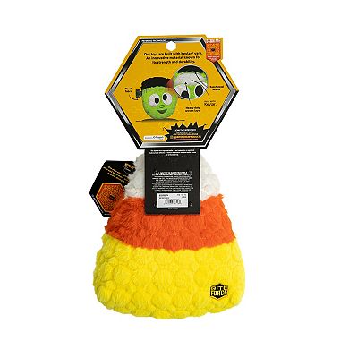 Bite Force Durable Candy Corn Plush Dog Toy