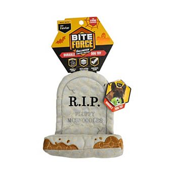 Bite Force Durable Tombstone Plush Dog Toy