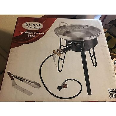 High Pressure Burner 5 Pc Set