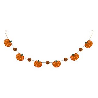 Celebrate Together™ Fall Pumpkin Pom Pom Garland Wall Decor