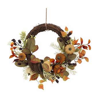 Celebrate Together™ Fall Cornucopia Wreath