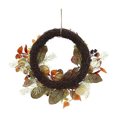 Celebrate Together™ Fall Cornucopia Wreath