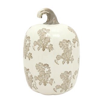 Celebrate Together™ Fall Oversized Ceramic Leaf Pumpkin Table Decor