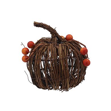 Celebrate Together™ Fall Mini Grapevine & Berry Pumpkin Decor