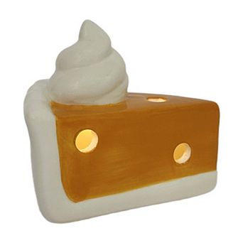 Celebrate Together™ Fall Ceramic LED Pumpkin Pie Table Decor