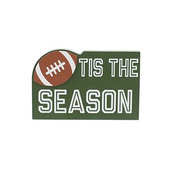 Celebrate Together™ Fall Football Caption Box Table Decor