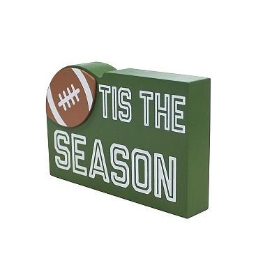 Celebrate Together™ Fall Football Caption Box Table Decor