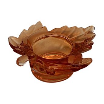 Celebrate Together™ Fall Leaf Glass Tea Light Holder