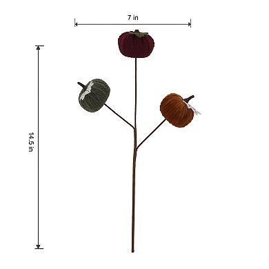 Celebrate Together™ Fall Fabric Pumpkin Pick