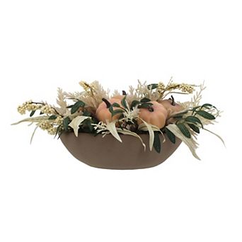 Celebrate Together™ Fall Pumpkins & Wheat Botanical Arrangement Table Decor