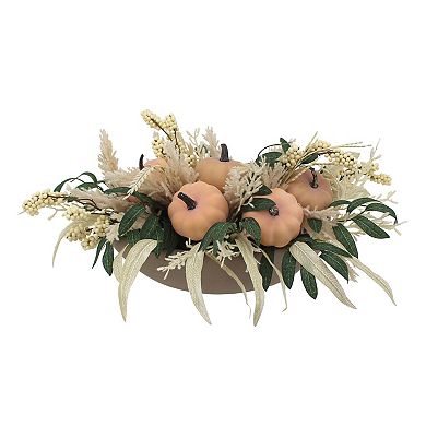 Celebrate Together™ Fall Pumpkins & Wheat Botanical Arrangement Table Decor
