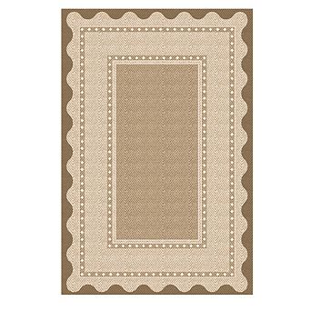 8x10FT Washable Plaid Area Rug Non Slip Low Pile Classic for Living Room Bedroom Nursery