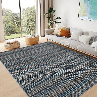 Washable Area Rugs for Living Room Modern Rugs for Bedroom Printed Braid Soft Carpet
