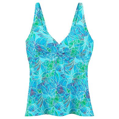 Lascana Women's Tropical Print Underwire Tankini Top