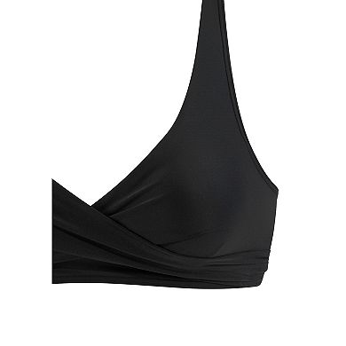 Lascana Women's Wrap-Look Triangle Bikini Top