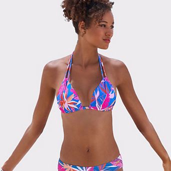 Lascana Women's Tropical Triangle Bikini Top