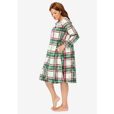 Only Necessities Plus Size Long-Sleeve Gown