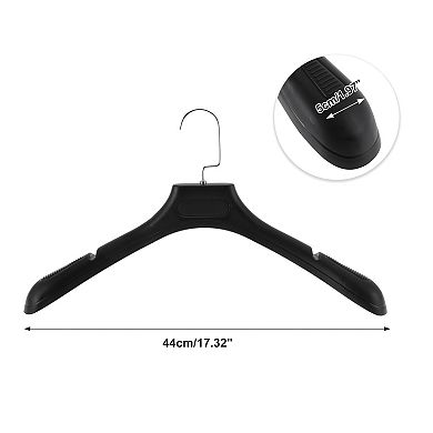 Lightweight Flat Hook Clothes Hanger 4 Pcs
