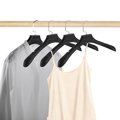 Lightweight Flat Hook Clothes Hanger 4 Pcs
