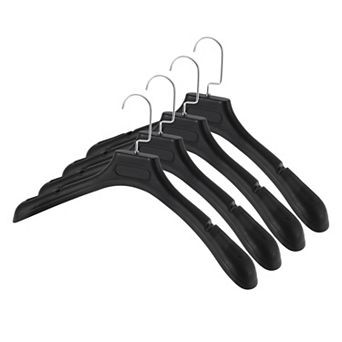 Lightweight Flat Hook Clothes Hanger 4 pc
