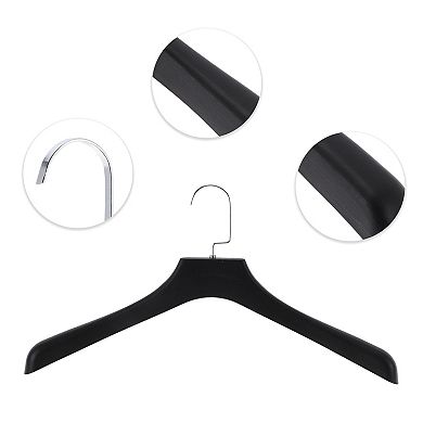 Smooth Flat Hook Closet Hanger 4 Pcs